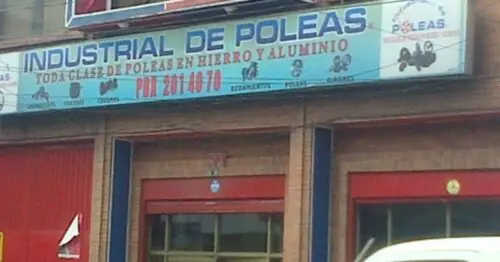 INDUSTRIAL DE POLEAS BOGOTÁ INDUSTRIAL DE POLEAS BOGOTÁ